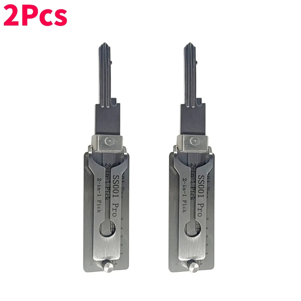Stainless Steel Key Decoder Precision Hook and Pickup Hand Tool O-Ring Pickup Repair Kit Available Hook Hand Measuring Tool Kits