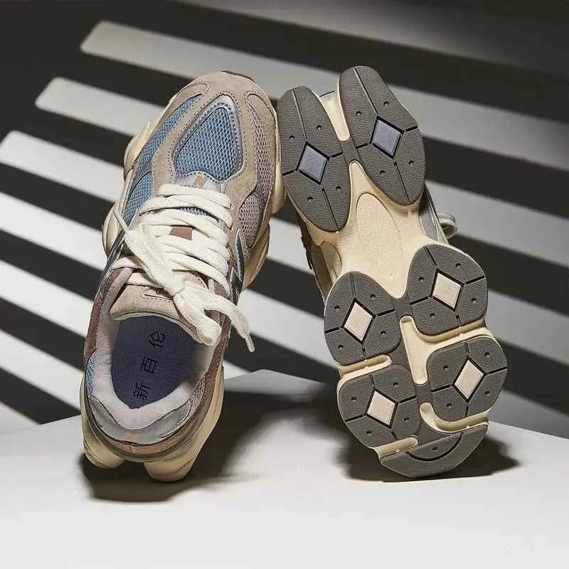 New Bread Shoes, Leather Heightened Platform Shoes, Casual Multi-Purpose Shoes, Bread Shoes