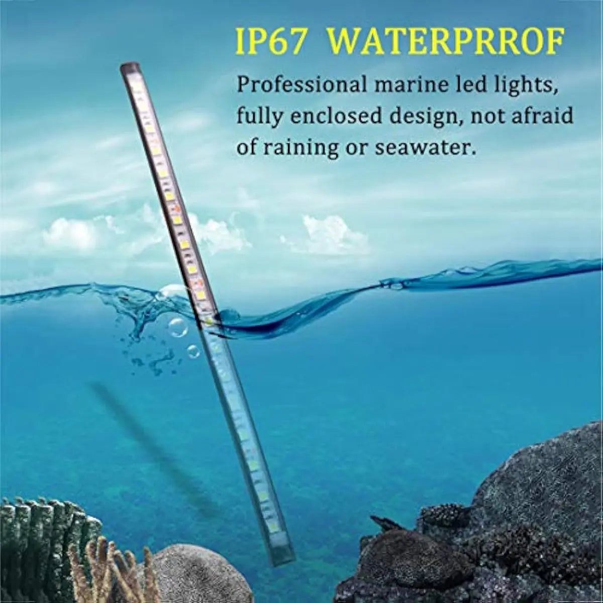 LED Bow Lights IP67 Waterproof Navigation Lamps for Pontoon Kayak Boat Gift