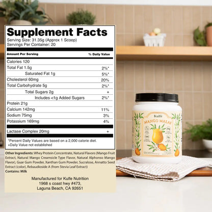 Mango Malai Whey Protein Powder