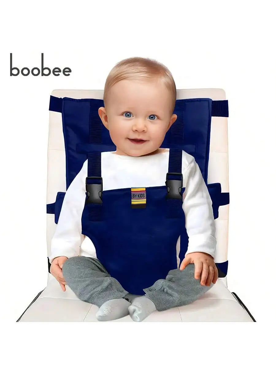 1Pc Baby Heightened Dining Chair Safety Belt, Kidsren'S Universal Fixed Belt Outing Chair Strap - Washable, Portable and Foldableable, Fabric Safety Belt, Travel Safety Belt Seat, Anti-Fall Safety Belt, Perfect Baby Shower Gift for Babies.