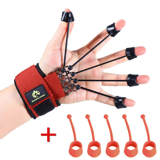 Finger Flexion Extension Rehabilitation Training Equipment Musical Instrument Finger Power Exerciser Silicone Portable Hand Grip