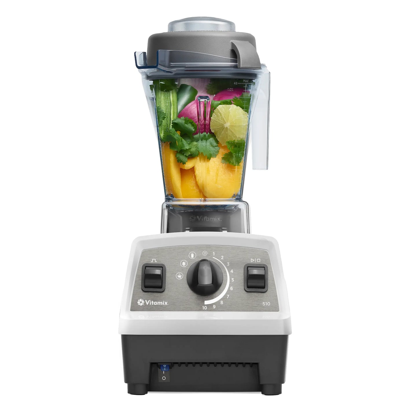 Vitamix Propel Series 510 Blender, 48 Oz Self-Cleaning Container, Stainless-Steel Blades, 3 Blending Programs for Smoothies, White