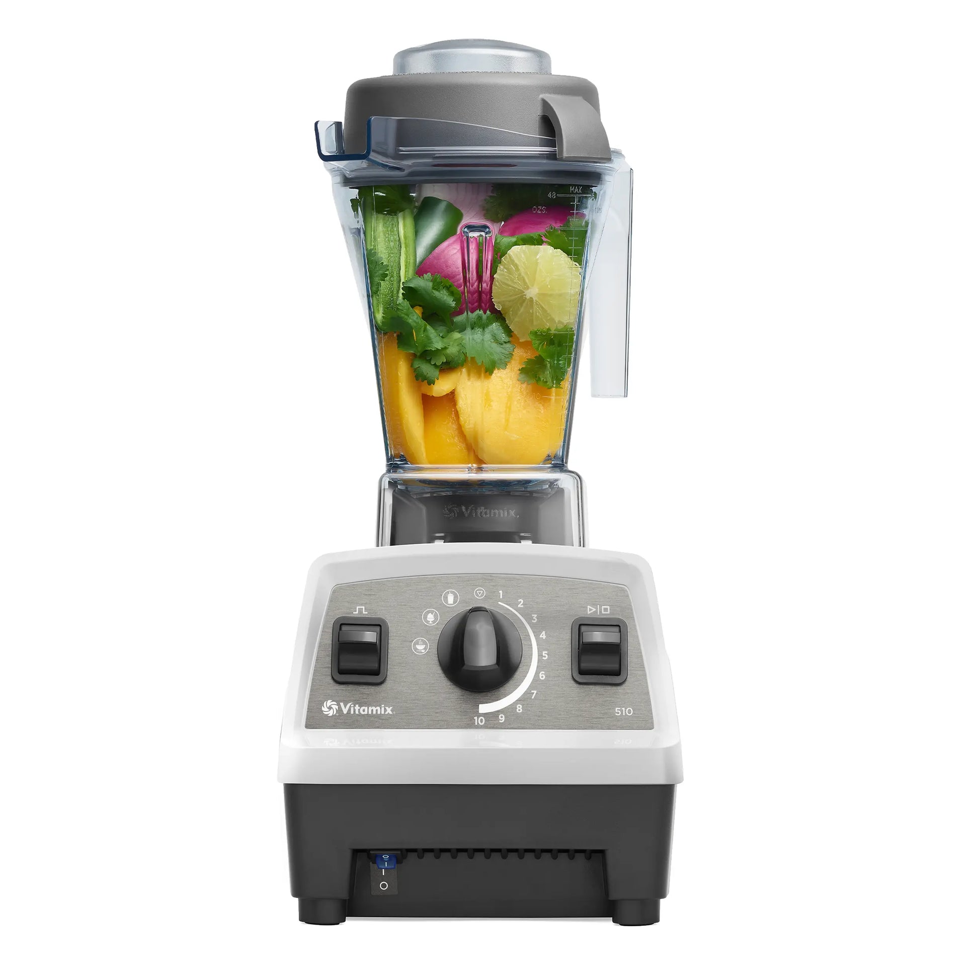 Vitamix Propel Series 510 Blender, 48 Oz Self-Cleaning Container, Stainless-Steel Blades, 3 Blending Programs for Smoothies, White