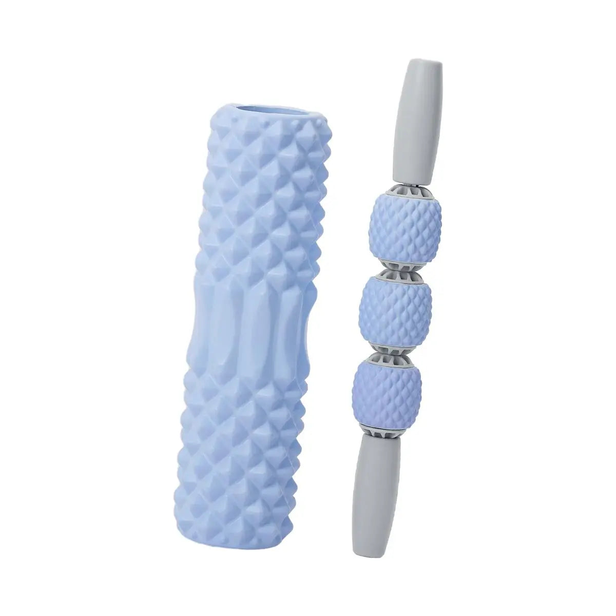 KEEP Foam Roller Set for Deep Tissue Muscle Massage, High Density Fitness Exercise Foam Roller, Massage Roller, Massage Ball, Resistance Band, for Whole Body
