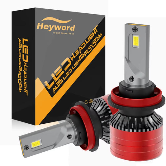 2Pcs Car Headlight H4 H7 LED H11 9005 9006 H1 Auto Bulbs 390W 129000LM Light Lamp 6000K 12V Led Headlight Bulbs