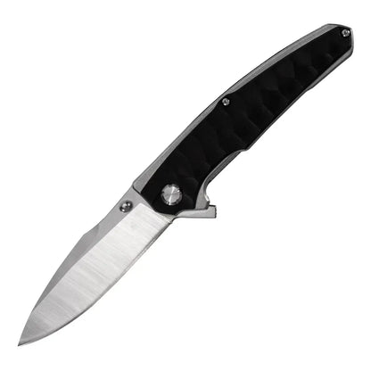 Men’S Tactical Folding Knife EDC Multifunctional Heavy-Duty Outdoor Knife, Pocket Knife, Fruit Knife, Ergonomic Handle, Includes a Back Clip for Easy Carry, Quick-Open Design, Suitable for Wilderness Survival Emergencies, Camping, Hiking, DIY, Fishing