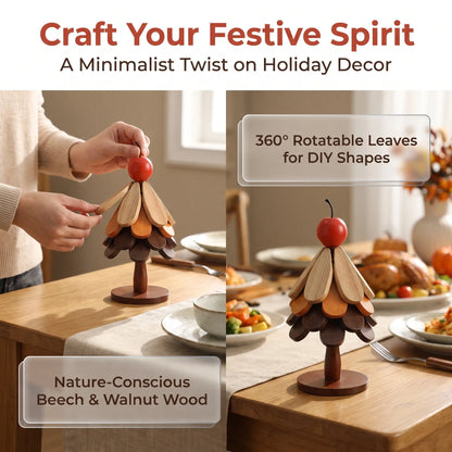 [Dealsforyoudays] Sturdy Solid Wood Kitchen Coasters, Heat Insulation Mats for Mugs & Tableware, Rustic Table Decor, Ideal Festival Gift