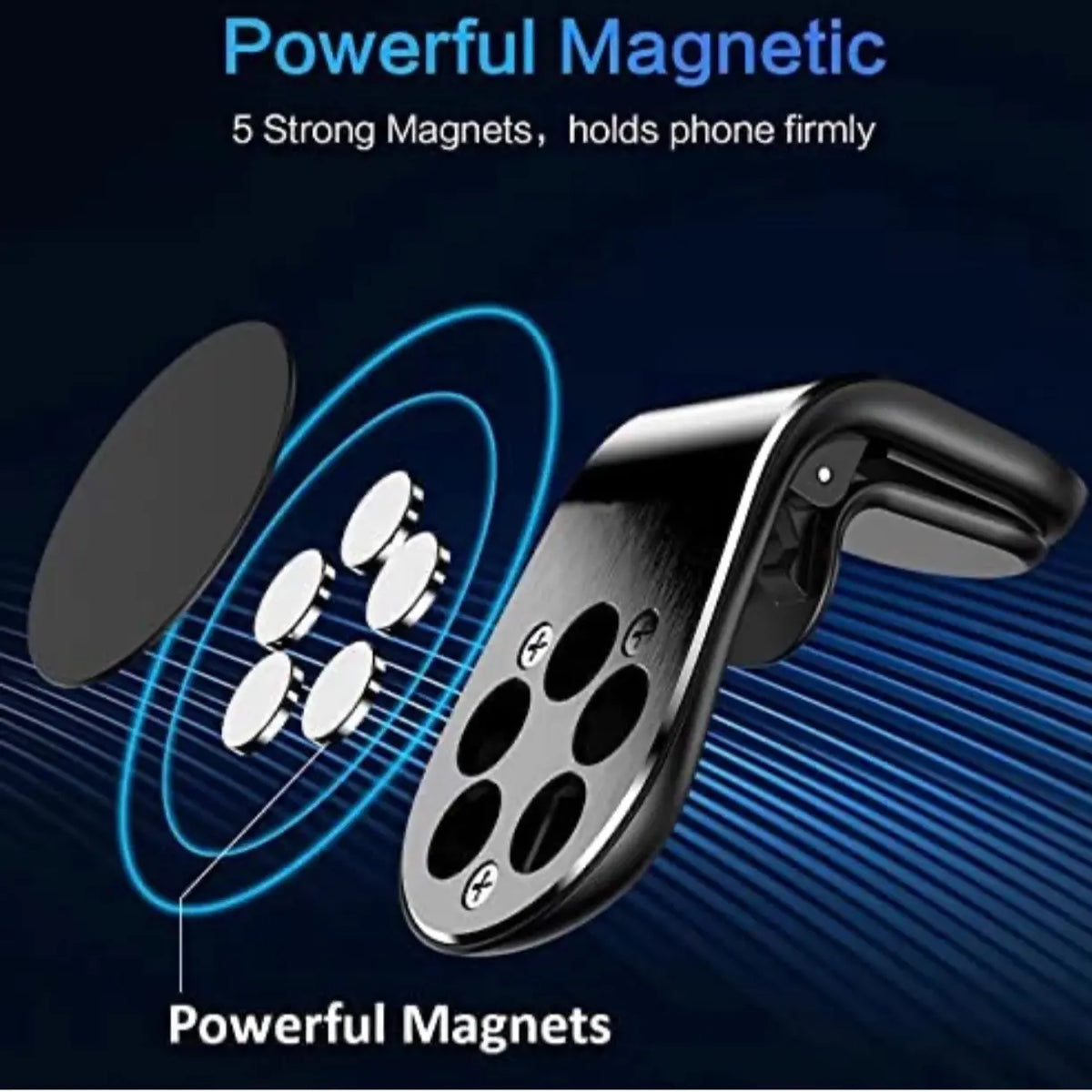 Magnetic Phone Car Mount , GPS Cell Phone Holder for Car Air Vent Mount