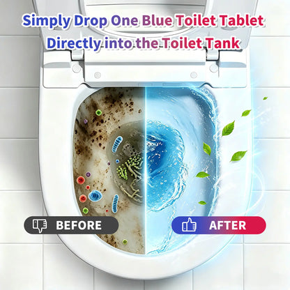 SOPAMI Dual-Color Toilet Bowl Cleaner - 2-In-1 Clean & Deodorize