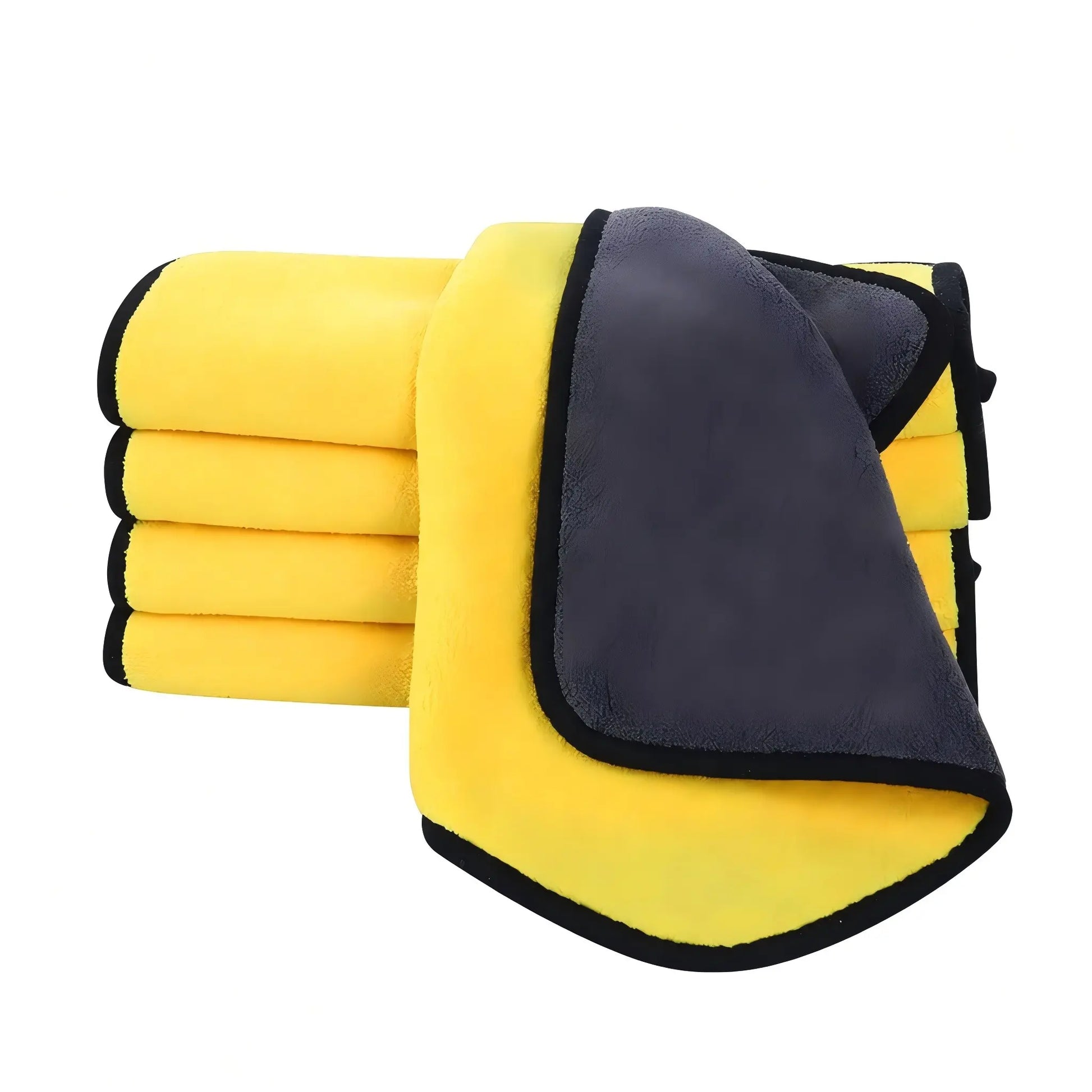 10Pcs Microfiber Drying Towel Cart Detailing Cloth Super Absorbent Scratch Free & Lint Free Car Cleaning Supplies Car Wash Accessories