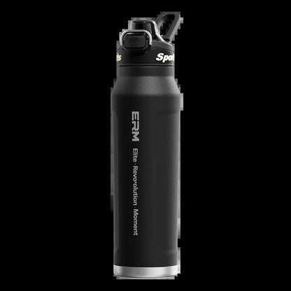 32/50Oz Vacuum Insulated Water Tumbler Bottle, Sturdy Beverage, Stylish,Portable & Leak-Proof, 2-In-1 Straw Lid, 12H Hot & 24H Cold, Stainless Steel Sports Drinkware for Gym, Office & Outdoor Enthusiasts