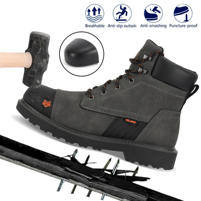 Waterproof Steel Toe Work Boots