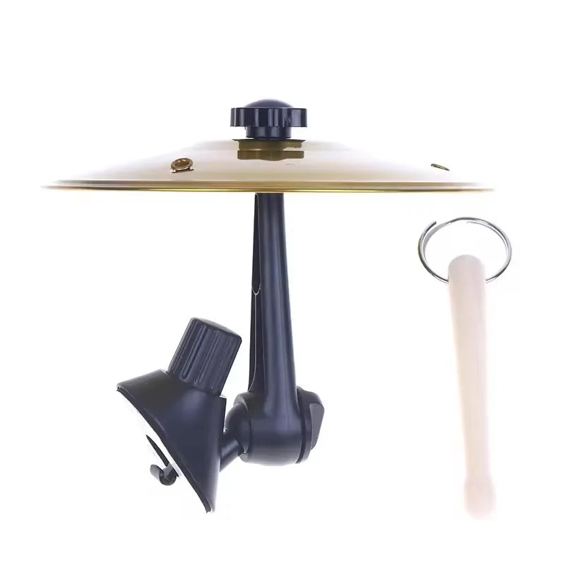 Clip-On Mini Air Vent Musical Drum, Alloy Saucer Car Car Dashboard Cymbal Air Outlet Stainless Steel Drum Cymbal Easy to Install