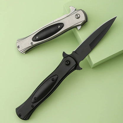 High-Quality Stainless Steel Folding Knife: Men’S Tactical EDC Multi-Tool with Quick Open/Close for Outdoor Use—An Ideal Choice for Camping, Hiking, Exploration, DIY Projects, Everyday Use, Fishing, and Hunting.