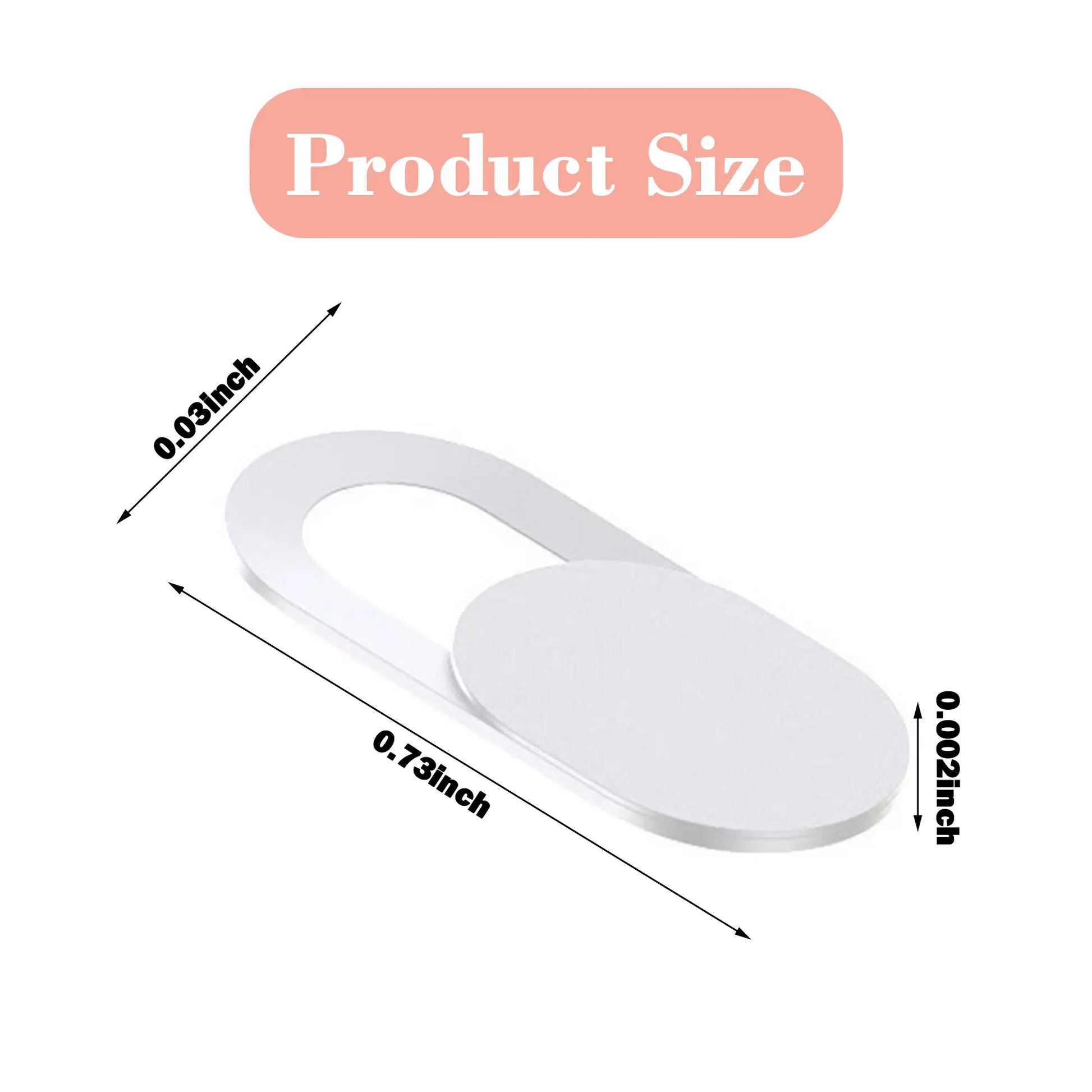 20 Counts Webcam Cover Slide, Camera Blocker for Home Privacy Security