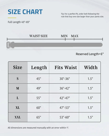 Men'S Tactical Belt, Rigger Belt, Utility Nylon Web Waist Work Belt for Men with V-Ring Quick-Release Buckle