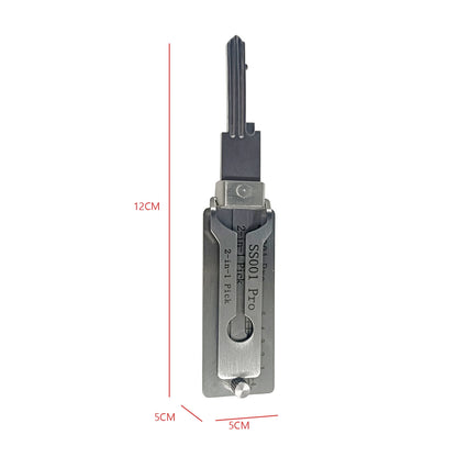 Stainless Steel Key Decoder Precision Hook and Pickup Hand Tool O-Ring Pickup Repair Kit Available Hook Hand Measuring Tool Kits