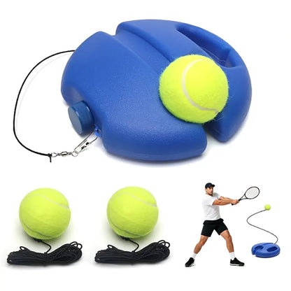 Tennis-Trainer Set 2Pcs Tennis Bouncing Balls Tennis Ball | Portable Innovative Ball Game for Outdoors, in the Garden, in the Park for Children & Adults