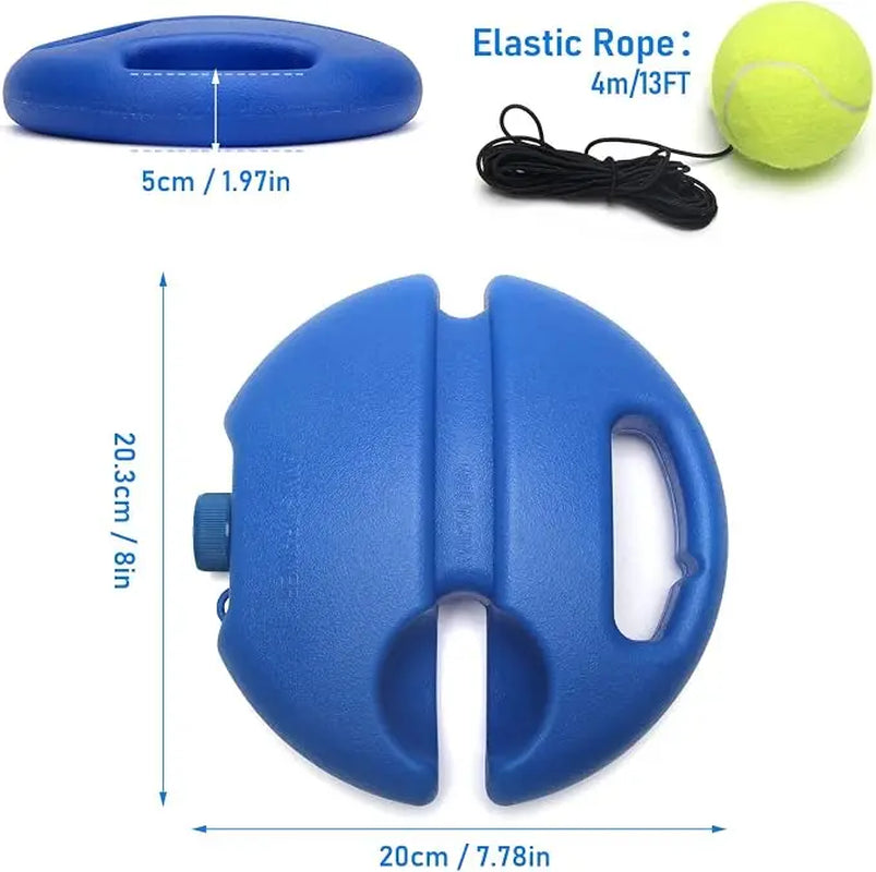 Tennis-Trainer Set 2Pcs Tennis Bouncing Balls Tennis Ball | Portable Innovative Ball Game for Outdoors, in the Garden, in the Park for Children & Adults