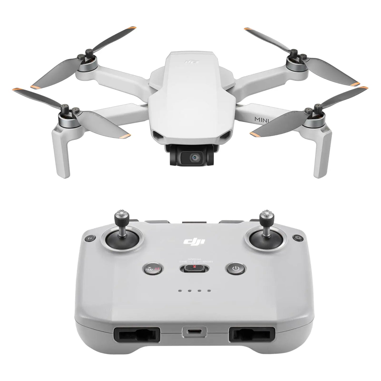 DJI Mini 4K, Drone with 4K UHD Camera for Adults, under 249 G, 3-Axis Gimbal Stabilization, 10Km Video Transmission, Auto Return, Wind Resistance, 1 Battery for 31-Min Max Flight Time
