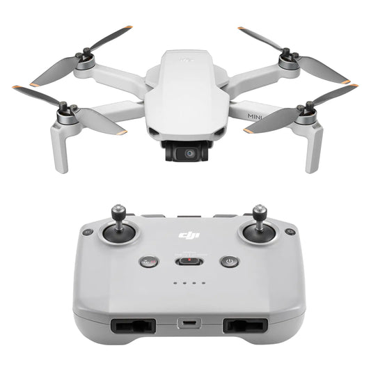 DJI Mini 4K, Drone with 4K UHD Camera for Adults, under 249 G, 3-Axis Gimbal Stabilization, 10Km Video Transmission, Auto Return, Wind Resistance, 1 Battery for 31-Min Max Flight Time