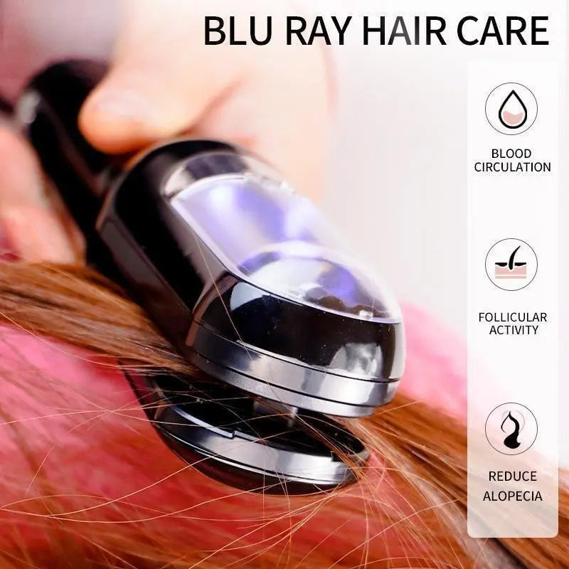 Cordless Split End Trimmer – Instantly Revive Dry, Frizzy, or Curly Hair without a Clumsy Trip to the Salon. This Pink Tool Gently Seals Split Ends at Home, Leaving Your Mane Healthier with Every Pass.