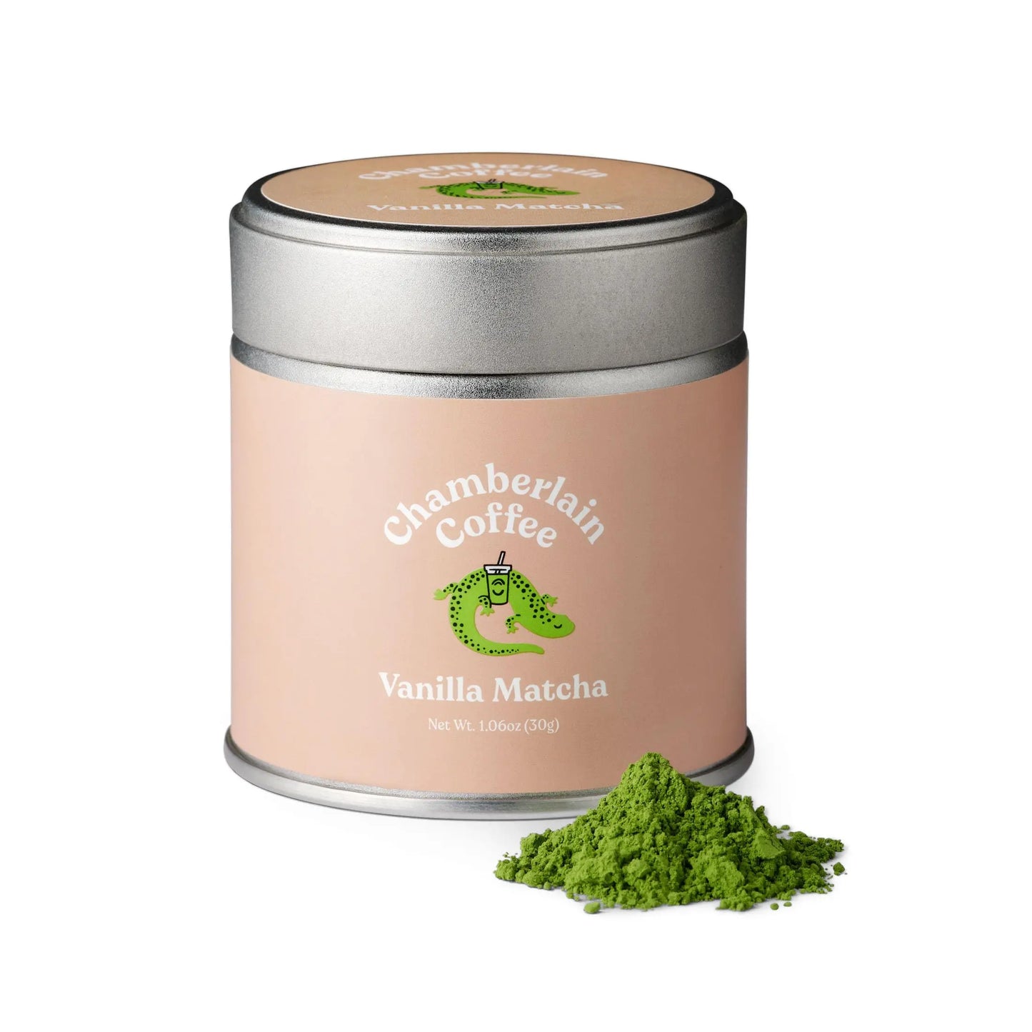 Chamberlain Coffee Ceremonial Grade Matcha Green Tea Powder - USDA Organic, Antioxidant Rich, L Theanine, Calm Energy, Signature Vegan Matcha Powder - Premium First Harvest Japanese Green Tea - 30G