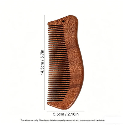 Natural Wood Comb Sandalwood Hair Comb Scalp Massage Combs Massage Anti-Tangle anti Static Hair Brush Hairdressing Styling Tools