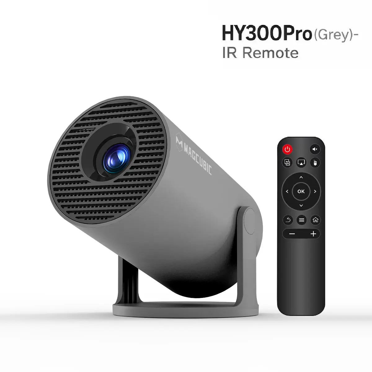 [US Warehouse] Magcubic Hy300Pro+ 290ANSI Projector Android 14 BT5.4 WIFI6 8K 4K Decode Native 1280*720P 0.9:1 Throw Ratio Built-In Speaker & Appstore Allwinner H726 Home Cinema Mini Smart Portable Upgraded Hy300Pro #Tiktokshopstockup