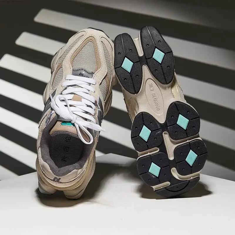 New Bread Shoes, Leather Heightened Platform Shoes, Casual Multi-Purpose Shoes, Bread Shoes