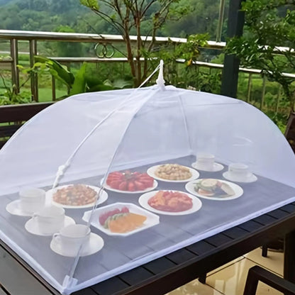 Foldable Mesh Food Cover, Lightweight Portable Food Tent, Picnic Supplies, Ideal for Outdoor Picnics, Bbqs & Parties, Covers for Food Containers, Hygiene