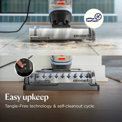 BISSELL® Crosswave® Edge All-In-One Floor Cleaner, Vacuums & Mops Simultaneously, Pet Hair & Hard Floors, Zerogap™ Baseboard Cleaning, Corded, 4111A