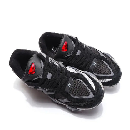 New Bread Shoes, Leather Heightened Platform Shoes, Casual Multi-Purpose Shoes, Bread Shoes