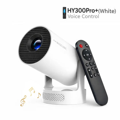 [US Warehouse] Magcubic Hy300Pro+ 290ANSI Projector Android 14 BT5.4 WIFI6 8K 4K Decode Native 1280*720P 0.8:1 Throw Ratio Built-In Speaker & Appstore Allwinner H726 Home Cinema Mini Smart Portable Upgraded Hy300Pro #Tiktokshopbacktoschool