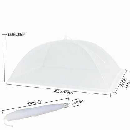 Foldable Mesh Food Cover, Lightweight Portable Food Tent, Picnic Supplies, Ideal for Outdoor Picnics, Bbqs & Parties, Covers for Food Containers, Hygiene