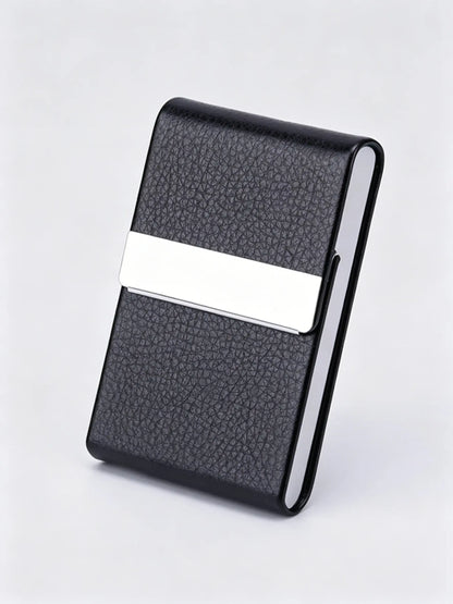 Carbon Fiber Pattern RFID Blocking Slim Metal Money Clip Wallet, Anti-Skimming Card Holder, Daily Use for Men and Women, anti Theft Wallet, Rfid Blocking Wallets