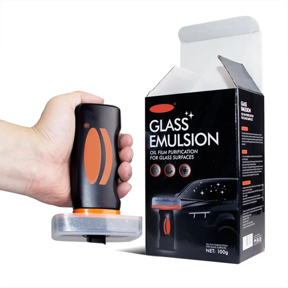 Car Glass Cleaner Gel & Foam Windshield Watermark Remover Anti-Fog Coating, Fast Cleaning Rainproof for Car Glass Windows