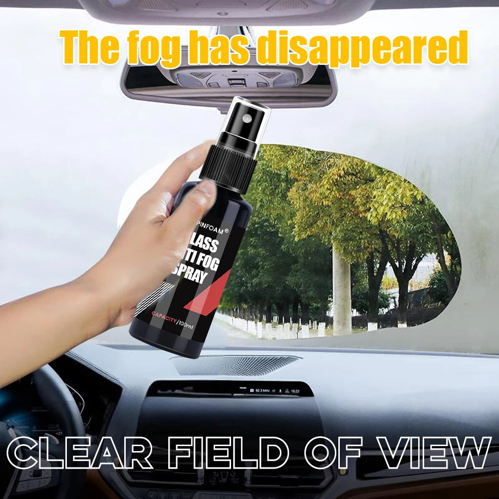 NEW Car Glass Anti-Rain Spray Auto Water Repellent Coating Agent Waterproof Rainproof Anti-Fog Glass Cleaner Auto Windshield