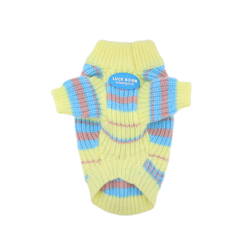 Dog Clothes Pet Clothes Autumn And Winter Jarre Aero Bull Schnauzer Bichon Maltese Xi Shi Small Sweater