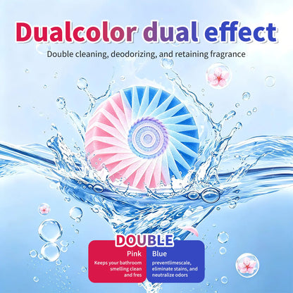 SOPAMI Dual-Color Toilet Bowl Cleaner - 2-In-1 Clean & Deodorize