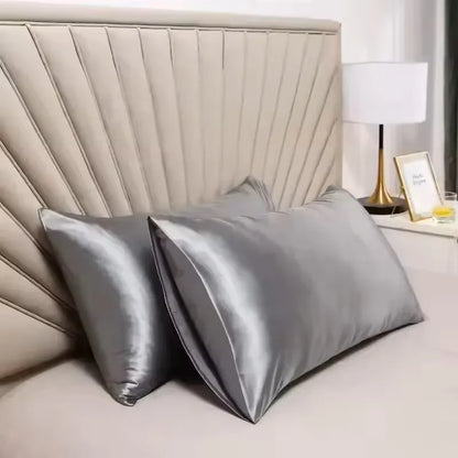 1PC Satin Pillowcase for Hair Similar to Silk Pillow Cases for Skin, Silky & Soft Pillow Covers, Gifts for Her or Him