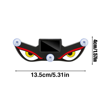 3PCS Devil Eyes LED Car Sign, Dynamic Windshield Light USB Powered, Stand Out at Night Easy Install, for Car Shows Night Driving Car Lovers
