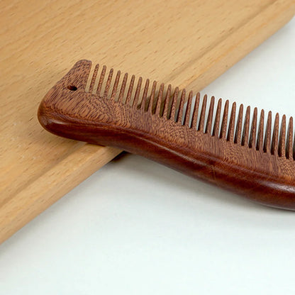 Natural Wood Comb Sandalwood Hair Comb Scalp Massage Combs Massage Anti-Tangle anti Static Hair Brush Hairdressing Styling Tools