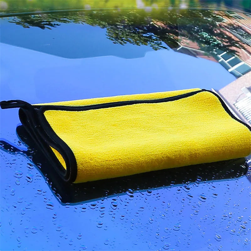 600GMS Auto Wash Microfiber Towel Car Cleaning Drying Cloth Automobile Washing Glass Cleaning Towel Detailing Car Wash Towel