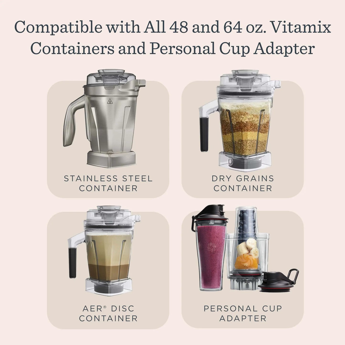 Vitamix Propel Series 510 Blender, 48 Oz Self-Cleaning Container, Stainless-Steel Blades, 3 Blending Programs for Smoothies, White