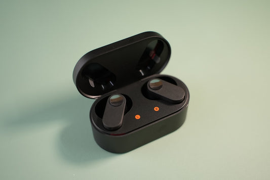 Black video game controller